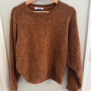 Double Zero Warm Tan Crew Neck Sweater